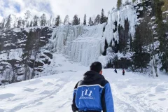 Frozen Waterfall Rovaniemi