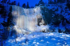 Frozen Waterfall Rovaniemi
