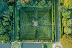 Garden of Villa Barbarigo in Valsanzibio