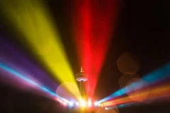 Illumination Tower and Queen Victoria Park Stage
