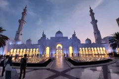 Abu Dhabi Grand Mosque & Dubai Desert Safari: Combo Tour