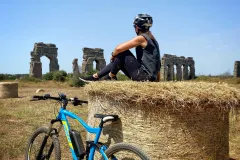 Appian Way: Off Beaten Track E-Bike Tour + Catacombs + Food
