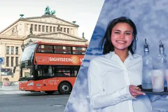 Berlin Icebar & 24-hr Hop-on Hop-off Bus