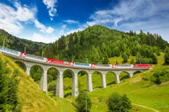 Bernina Red Train: Roundtrip from Milan
