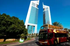 Big Bus Dubai: 5-Day Bus with Lost Chamber Aquarium & Desert Safari
