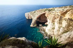 Blue Grotto & Sunday Market at Marsaxlokk Fishing Village