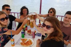 Budapest: Pizza Cruise