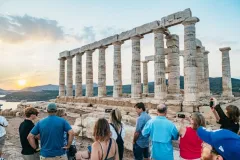 Cape Sounion & Temple of Poseidon: Morning or Sunset Small-Group Tour + Transfer