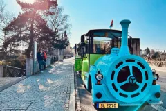 City Train in Luxembourg's Old Town