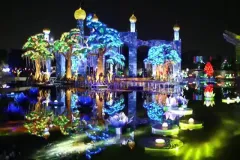 Dubai: Half Day City Tour by Bus with Garden Glow & Gold Souk