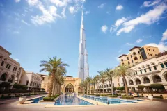 Dubai: Half-Day Luxury Bus Tour with Entry to Burj Khalifa