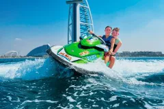 Dubai Jet Ski: 30-Min Burj Al Arab Tour + Hot Dog