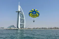 Dubai Parasailing: Experience with Burj Al Arab Sights
