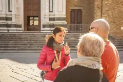 Florence: Audio-Guided Tour with a Live Guide