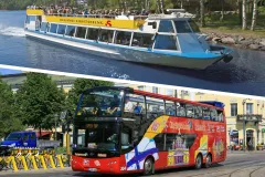 Helsinki Hop On-Hop Off bus & Beautiful Canal Cruise