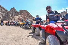 Hurghada: Quad Bike Safari & Camel Ride + BBQ Dinner with Bedouin
