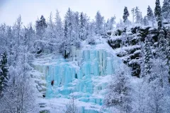 Korouoma Canyon: Frozen Waterfalls Trip From Rovaniemi