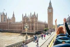 London: Tootbus Hop-on Hop-off Tour + Thames River Cruise