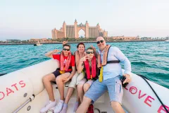 Love Boats: 75-Minute Speedboat Tour - Ain Dubai & Atlantis.