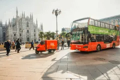 Milan & Rome: Hop-on Hop-off Bus Tour Ticket