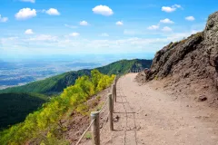 Mount Vesuvius: Transport Only from Ercolano by Vesuvio Express