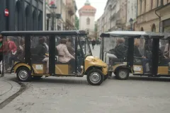 Old Town Krakow: Electric Golf Cart Tour + Audio Guide