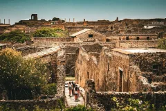 Pompeii: Entry Ticket + Audio guide + Roundtrip Transfer from Naples