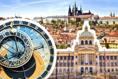 Prague Castle: National Museum & Astronomical Clock Tower