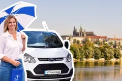 Prague Castle: Skip-The-Line Ticket with Audioguide & Minibus Transfer
