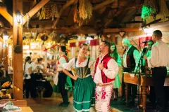 Prague: Traditional Dinner with Folk Show + Private Transfer