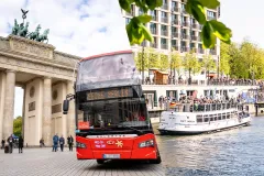 Red Sightseeing Berlin: 48-Hr Hop-on Hop-off Bus + Cruise