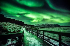 Reykjavík: Northern Lights Bus Tour