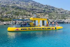 Rhodes: 45' Yellow Semi-Submarine City Cruise