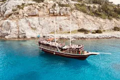 Rhodes: Day Cruise with BBQ Meal + Unlimited Drinks