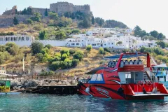 Rhodes: High-Speed Boat to Lindos