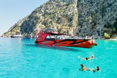 Rhodes: High-Speed Boat to Symi Island with Swim Stop at St George’s Bay