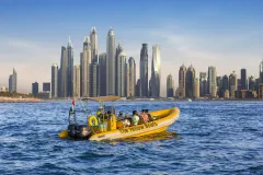 The Yellow Boats: 60-Min Evening Tour - Dubai Marina, Ain Dubai & JBR