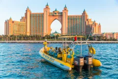 The Yellow Boats: 75-Min Atlantis Tour - Dubai Marina, Ain Dubai, Palm, Atlantis