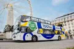 Tootbus Brussels: Hop-on Hop-off Electric Bus Tour + Belgian Beer World
