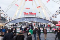 The View: Brussels Ferries Wheel at Poelaert Square