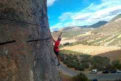 Vía Ferrata Climbing Trip from Granada