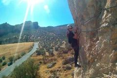 Vía Ferrata Climbing Trip from Granada